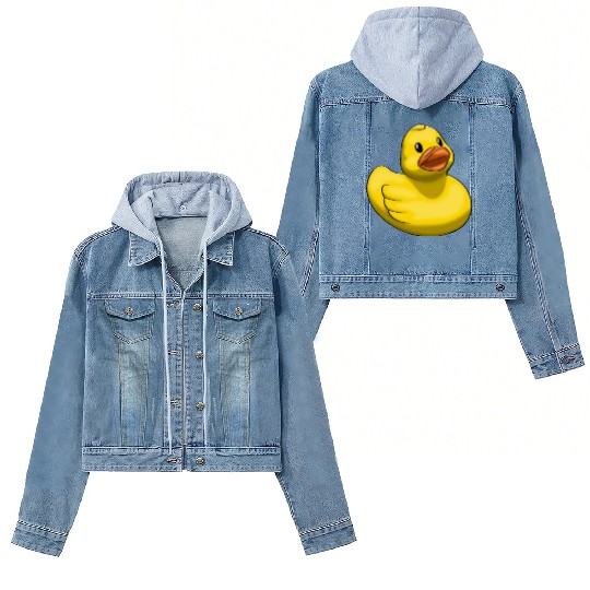 Rubber ducky Women's Denim Jackets