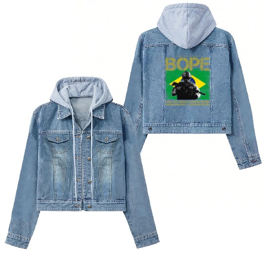 BOPE Brazil Police Special Forces Women's Denim Jackets