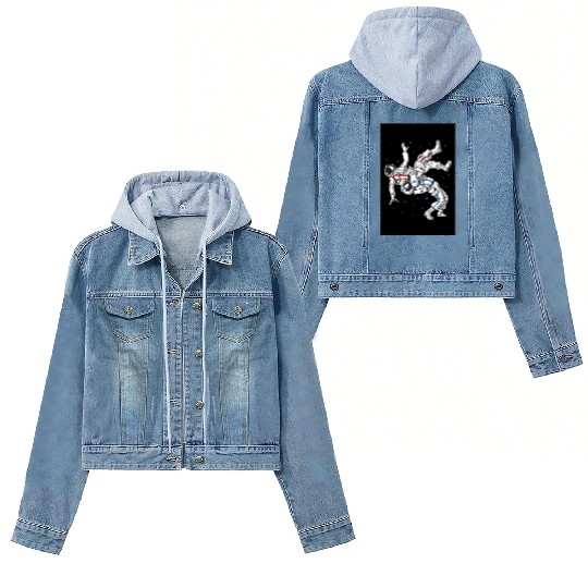 Jiu-Jitsu Astronauts Women's Denim Jackets