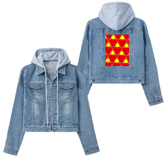 enchanting abstract seamless Women's Denim Jackets