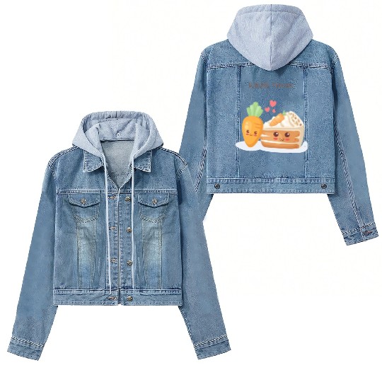 Friends Forever Carrot & Cake Women's Denim Jackets