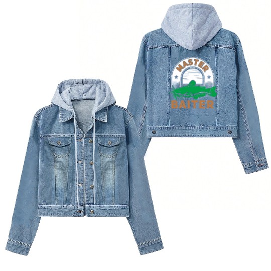Master Baiter - Wels Catfish Hunter Women's Denim Jackets