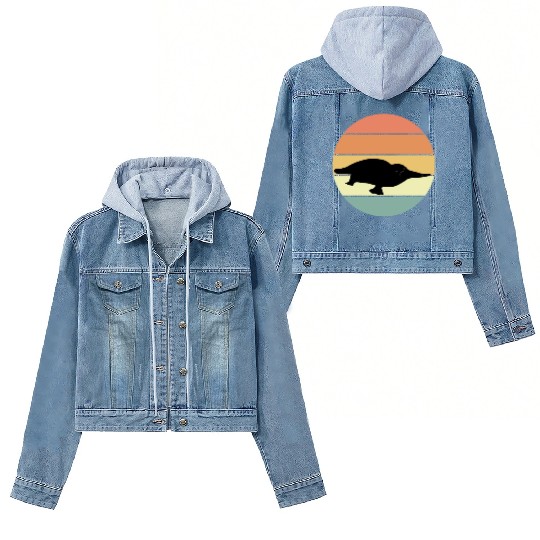 Retro Platypus Women's Denim Jackets