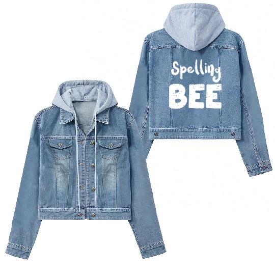 Spelling Bee - Teacher Women's Denim Jackets