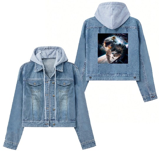Astronaut Cosmonaut Sci-Fi character Women's Denim Jackets