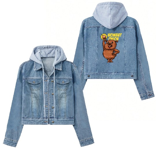 Wombat Onion - Wombat Onion Women's Denim Jackets