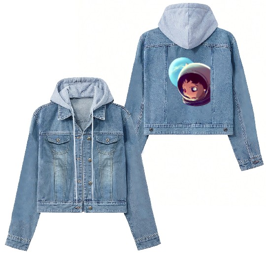 Gift Space Astronaut Women's Denim Jackets
