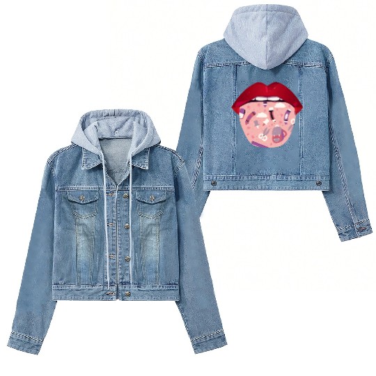 Daycare Teacher Lips Women's Denim Jackets