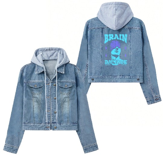 Brain Damage Streetwear Women's Denim Jackets