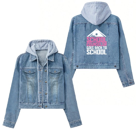 Back To School School Counselor Women's Denim Jackets
