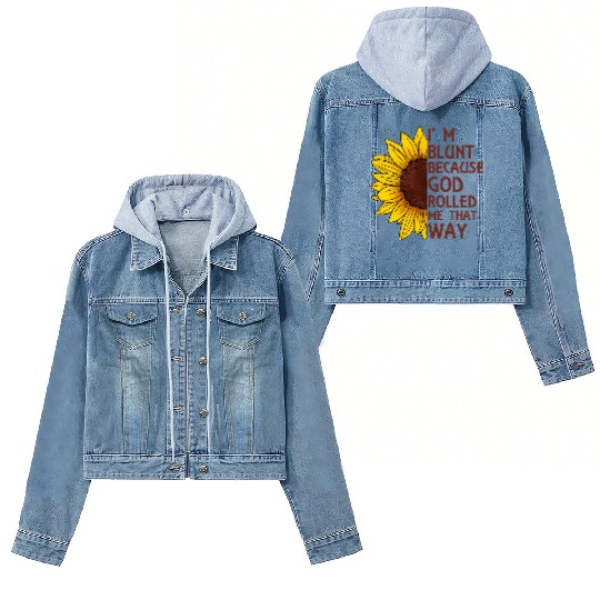 Sunflower Garden Women's Denim Jackets