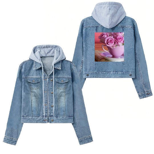 Beautiful Floral print Women's Denim Jackets