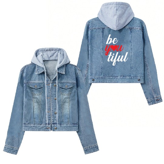 Beautiful Valentine s Day Love Heart I Love You Women's Denim Jackets
