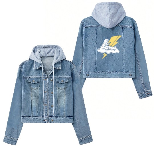 Lightning Bolt Women's Denim Jackets