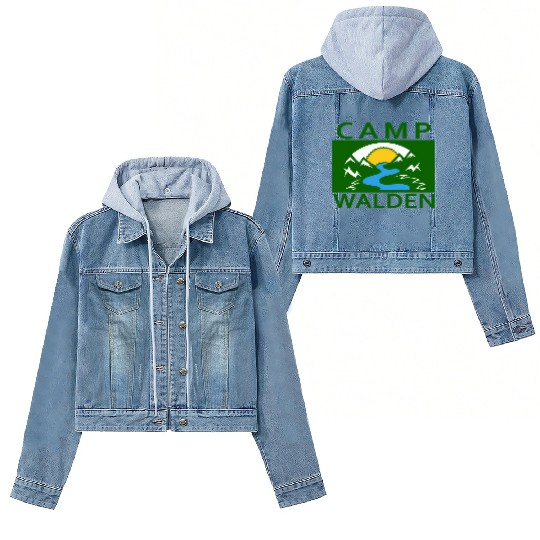 Camp Walden An Adventure A Summer Camp Women's Denim Jackets