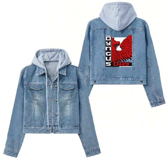 Dyngus Day Polish Eagle Poland Pride Women's Denim Jackets