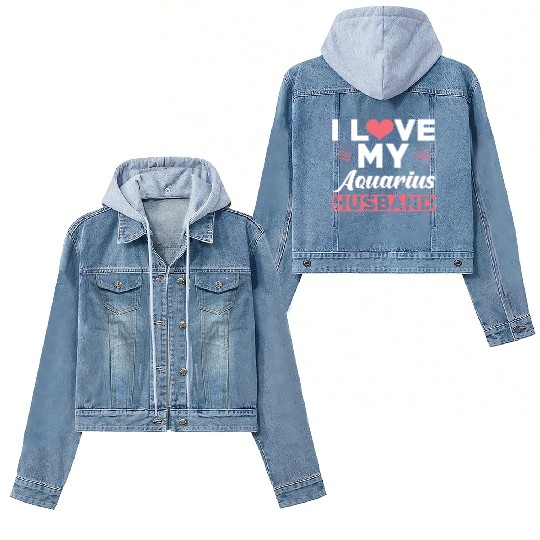 I love my Aquarius Husband Women's Denim Jackets