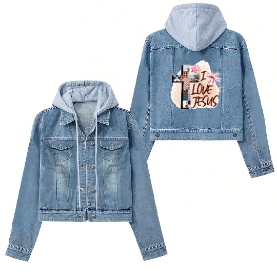 I Love Jesus Women's Denim Jackets