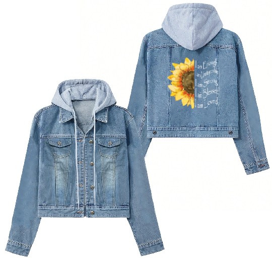 Sunflower - I Am Enough - Sunflower Women's Denim Jackets