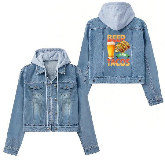 Beer and Tacos Women's Denim Jackets