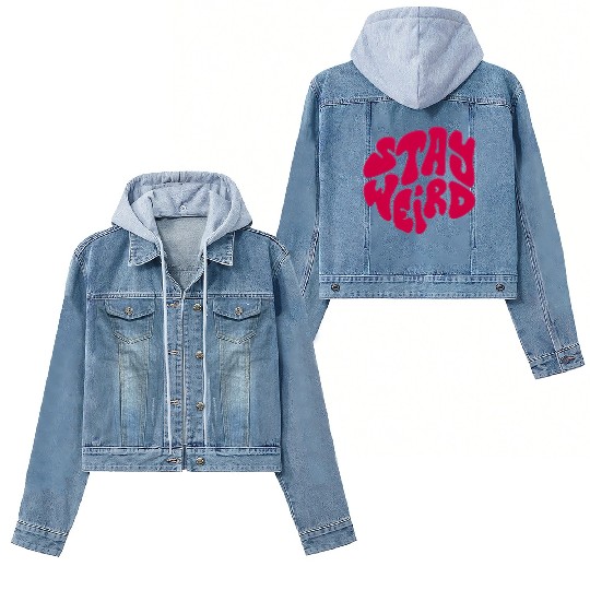 Stay Weird Women's Denim Jackets