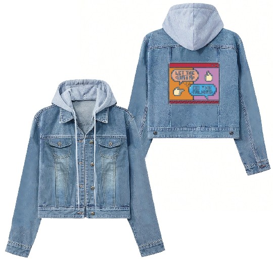Data Mining Let The Data Do The Talking Programmer Women's Denim Jackets