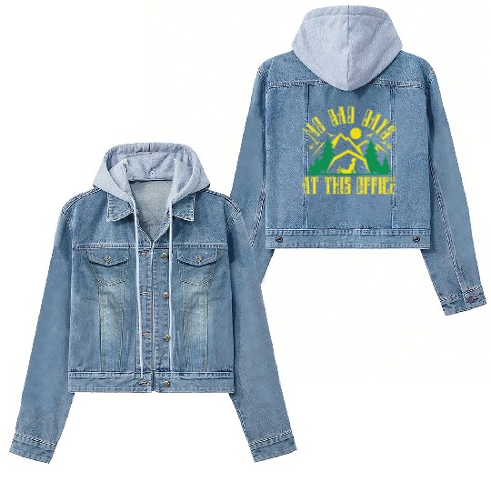 No bad days at this office Women's Denim Jackets
