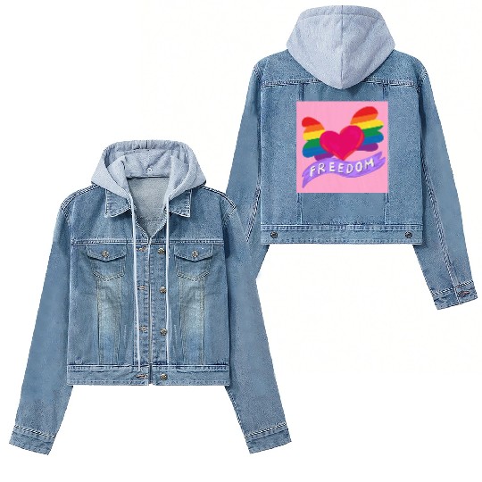 Love Freedom Women's Denim Jackets