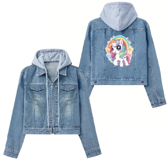 Cute Pony Women's Denim Jackets