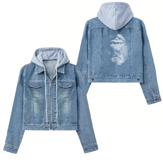 Ape Gorilla Monkey Primate Macaque Chimpanzee Women's Denim Jackets