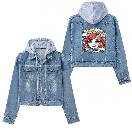 Celestial girl Women's Denim Jackets
