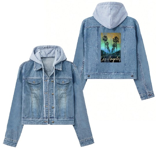 Los Angeles California LA Gift Women's Denim Jackets
