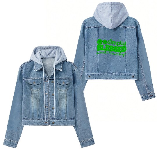 Simply Blessed And Lucky Women's Denim Jackets