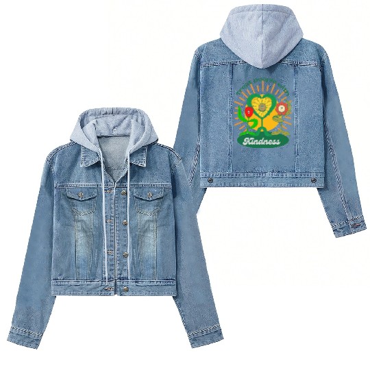 Treat People With Kindness Women's Denim Jackets