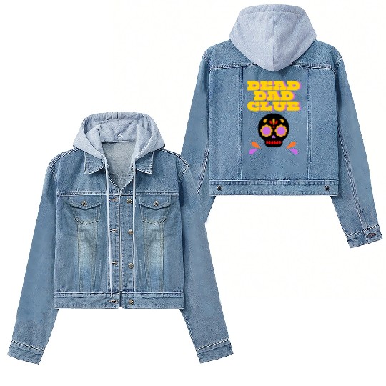 Dead Dad Club For Father's Day Women's Denim Jackets