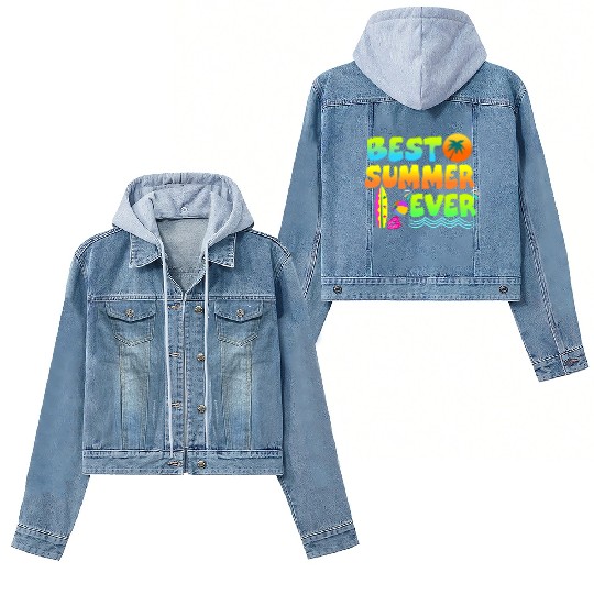 BEST SUMMER EVER Women's Denim Jackets