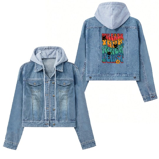 unleash your inner beast Women's Denim Jackets