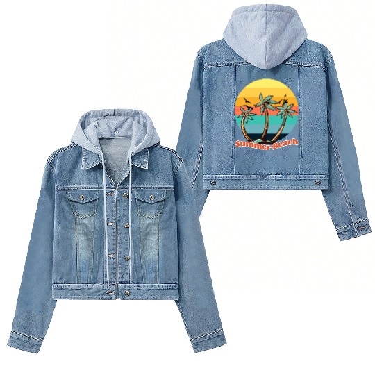 Summer Beach Women's Denim Jackets