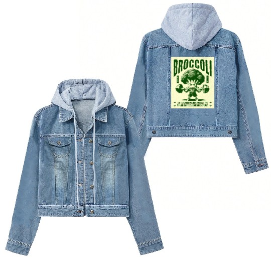 Broccoli fitness. Women's Denim Jackets