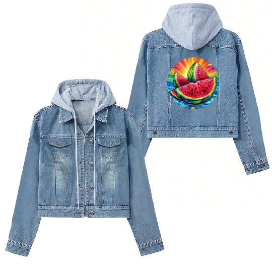 LGBTQ Melon Women's Denim Jackets