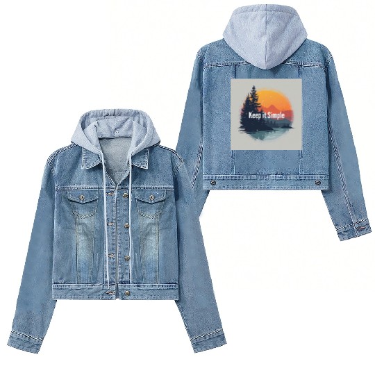 keep it simple trends Women's Denim Jackets