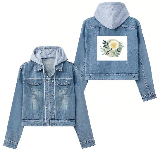 Wildflower Whisper Women's Denim Jackets