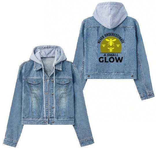 Fireflies Firefly Lightning Bug Insect Collector Women's Denim Jackets