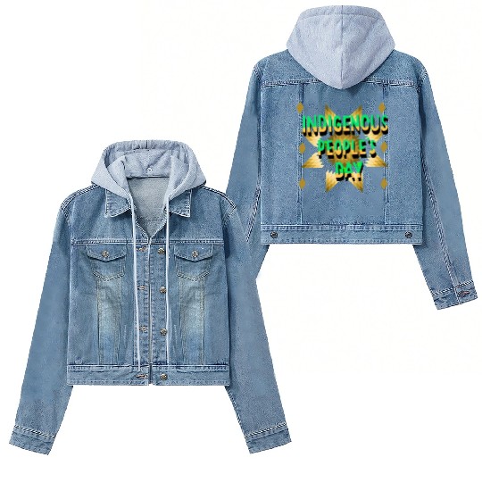 Indigenous People Logos Women's Denim Jackets