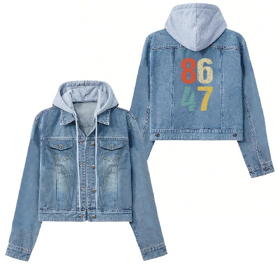 Anti-Trump - 86 47 I Women's Denim Jackets