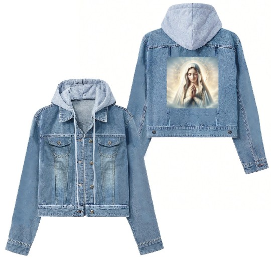 Our Lady of Fátima Women's Denim Jackets
