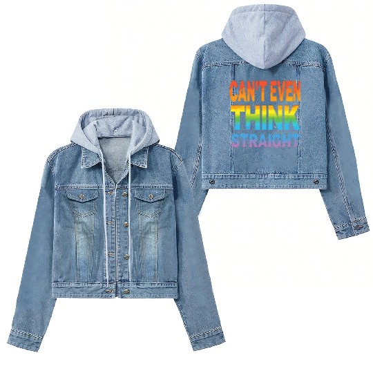 Pride LGBTQ Pride Rainbow Pride Gay Pride LGBTQ Women's Denim Jackets