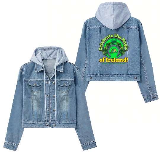 Celebrate the Magic of Ireland Women's Denim Jackets