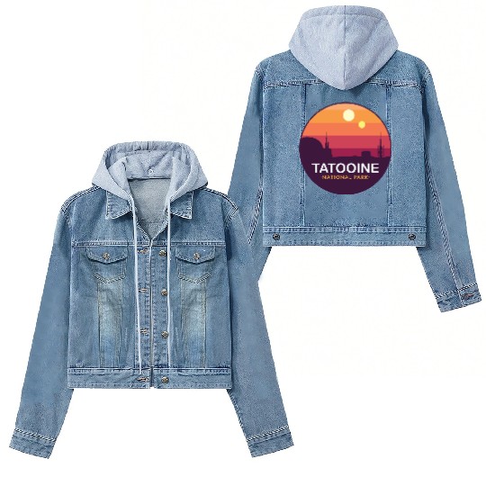 Tatooine National Park Women's Denim Jackets