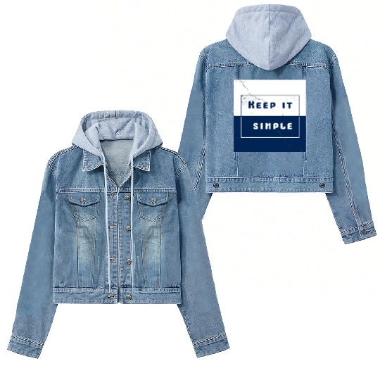 "Keep It Simple" Women's Denim Jackets